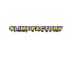 Slimy - Dripping Slimy Horror logo design