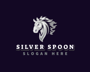 Gaming Horse Equine logo design