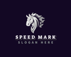 Gaming Horse Equine logo design