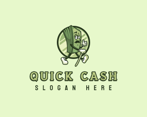 Cash Money Mascot logo design