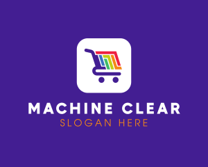Minimart - Mobile Shopping App logo design