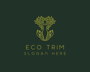 Eco Tree Mother Nature logo design