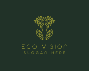 Eco Tree Mother Nature logo design