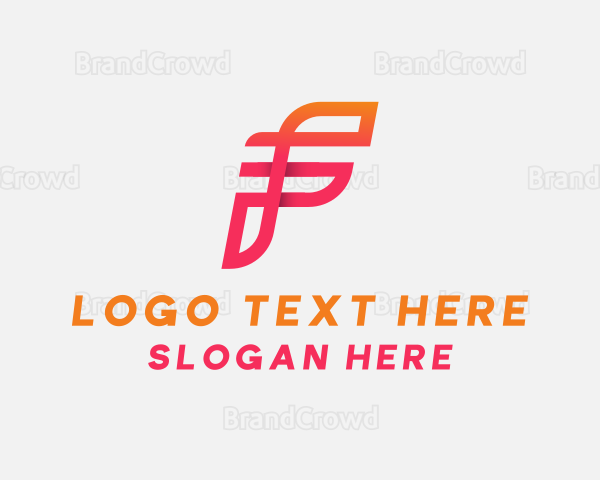 Creative Enterprise Letter F Logo