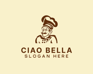 Old Chef Cartoon  logo design