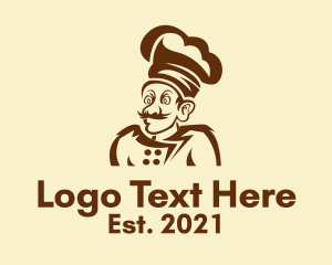 Old - Old Chef Cartoon logo design
