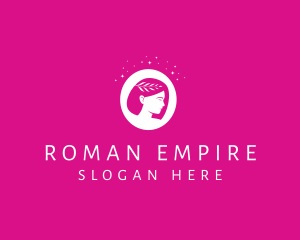 Roman - Pretty Woman Salon logo design