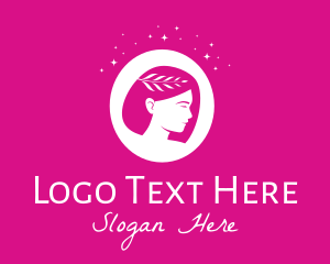 Vlogging - Pretty Woman Salon logo design
