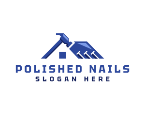 Nail - Hammer Nail Carpentry logo design