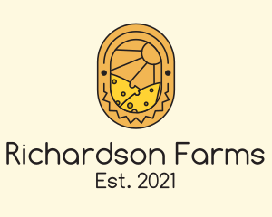 Cheese Sun Farm logo design