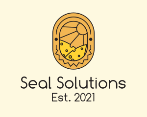 Seal - Cheese Sun Farm logo design