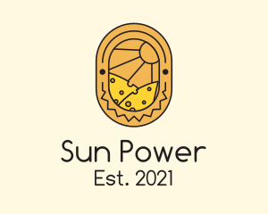 Cheese Sun Farm logo design