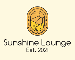 Cheese Sun Farm logo design