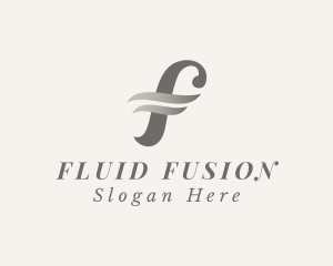 Fashion Stylist Boutique Letter F logo design