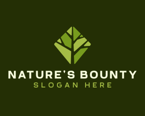 Nature Tree Garden logo design