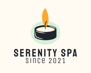 Relaxing - Scented Candle Spa logo design