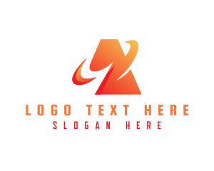 Orbital - Software App Letter A logo design