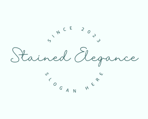 Elegant Beauty Badge  logo design