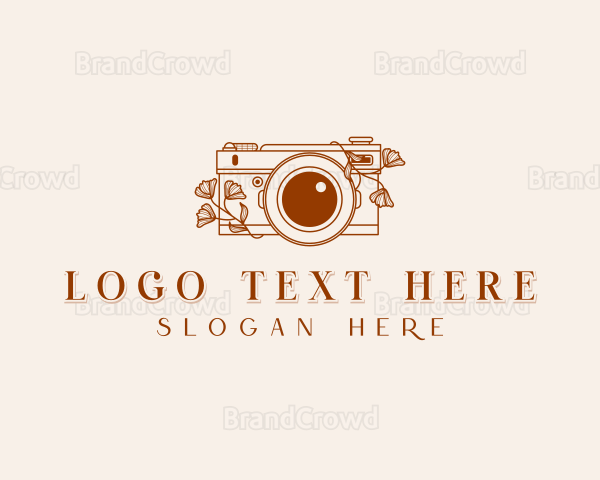 Floral Camera Studio Logo