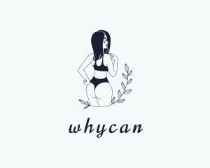 Sexual Woman Bikini Logo