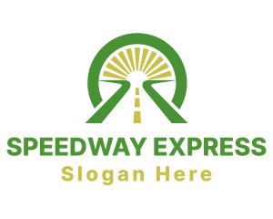 Highway - Sunrise Highway Road logo design