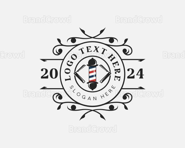 Grooming Barber Hairdressing Logo