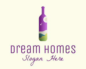 Wine Store - Wine Liquor Travel logo design