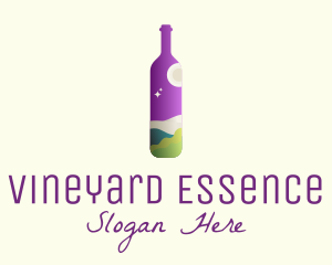 Wine Liquor Travel logo design