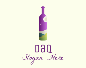 Winery - Wine Liquor Travel logo design