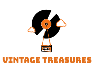 Old - Vintage Vinyl Tape logo design