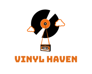 Vinyl - Vintage Vinyl Tape logo design