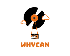 Dance - Vintage Vinyl Tape logo design