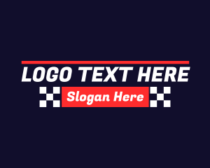 Turbo - Automotive Racing Text logo design