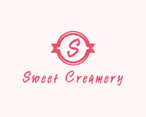 Sweet Candy Feminine Girly logo design