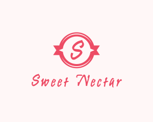 Sweet Candy Feminine Girly logo design