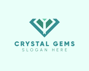 Diamond Gem Jewelry logo design