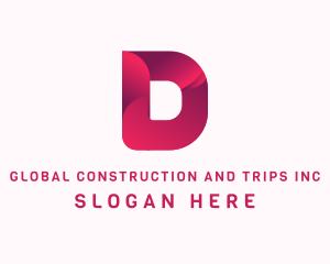 Advisory - Elegant Gradient Letter D logo design