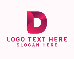 Elegant Gradient Letter D Logo