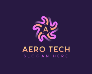 Tech AI Programming logo design