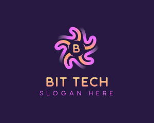 Tech AI Programming logo design