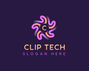 Tech AI Programming logo design