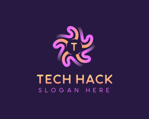 Tech AI Programming logo design