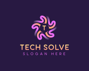 Tech AI Programming logo design