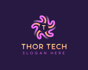 Tech AI Programming logo design