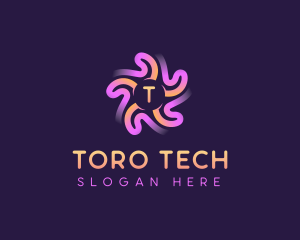 Tech AI Programming logo design