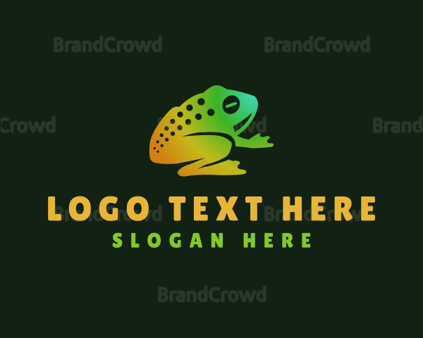 Frog Toad Gradient Logo
