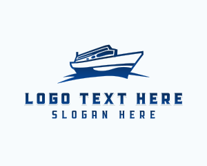 Cruise - Cruise Ship Boat logo design
