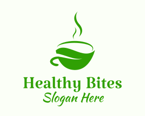 Natural Tea Drink logo design