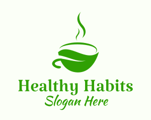 Natural Tea Drink logo design