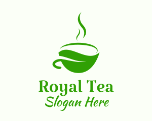 Natural Tea Drink logo design